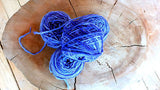 100% Pure Natural Chilean Wool Yarn, Handmade Knitting Hand Dyed Skein Araucania (BLue Mix) - Imagina Natural