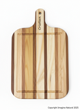 Native Chilean Raulí & Pine Serving Board — Handmade in Chile, Beeswax-Sealed