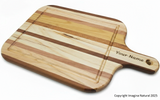Native Chilean Raulí & Pine Serving Board — Handmade in Chile, Beeswax-Sealed