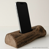 Handmade Driftwood iPhone Charging Dock | Made to Order | Reclaimed Wood Stand (Fits Latest iPhone)