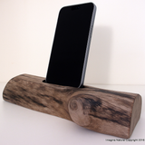 Handmade Driftwood iPhone Charging Dock | Made to Order | Reclaimed Wood Stand (Fits Latest iPhone)