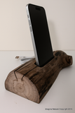 Handmade Driftwood iPhone Charging Dock | Made to Order | Reclaimed Wood Stand (Fits Latest iPhone)