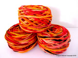 100% Pure Chilean Wool Yarn handmade 100g knitting Red Yellow Pink Burgundy Araucania