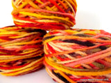 100% Pure Chilean Wool Yarn handmade 100g knitting Red Yellow Pink Burgundy Araucania