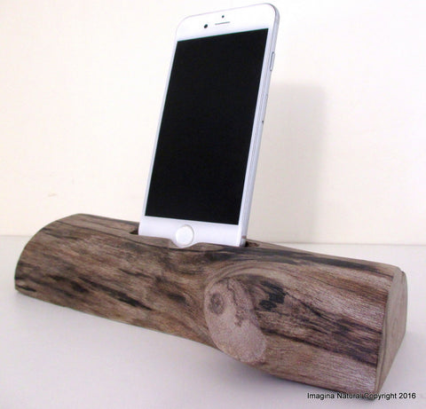 Free shipping Iphone 7-8-9- X- XS Docks Pre Order DriftWood iPhone Stand Wooden iPhones Docking Station Reclaimed Drift Wood iPhone 6-6S- 7-8-X-XS Dock Wooden Stand