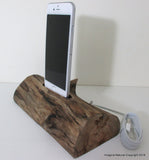 Free shipping Iphone Iphone 7-8-9- X- XS Docks Pre Order DriftWood iPhone Stand Wooden iPhones Docking Station Reclaimed Drift Wood iPhone 6- 7-8-X-XS Dock Wooden Stand