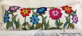Beautiful cotton cushions embroidered by hand  free shipping