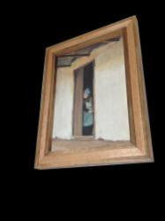 Hand Made Almond wood Picture Frame 75cm x 75cm - Imagina Natural