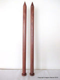 Jumbo Giant Thickness Chile Oak Knitting Needles Chunky Size 35 20mm wide x 50cm - Imagina Natural