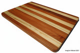 Raulí and Pine Serving Board, Handmade in Chile, Beeswax Finish