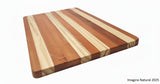 Raulí and Pine Serving Board, Handmade in Chile, Beeswax Finish