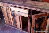 Reclaimed Oak Cupboard , Cabinet, Handmade in Chile, Wooden Cabinet, wood cupboard. - Imagina Natural
