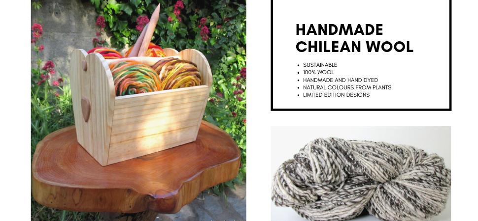 Handmade Natural Chilean Yarn
